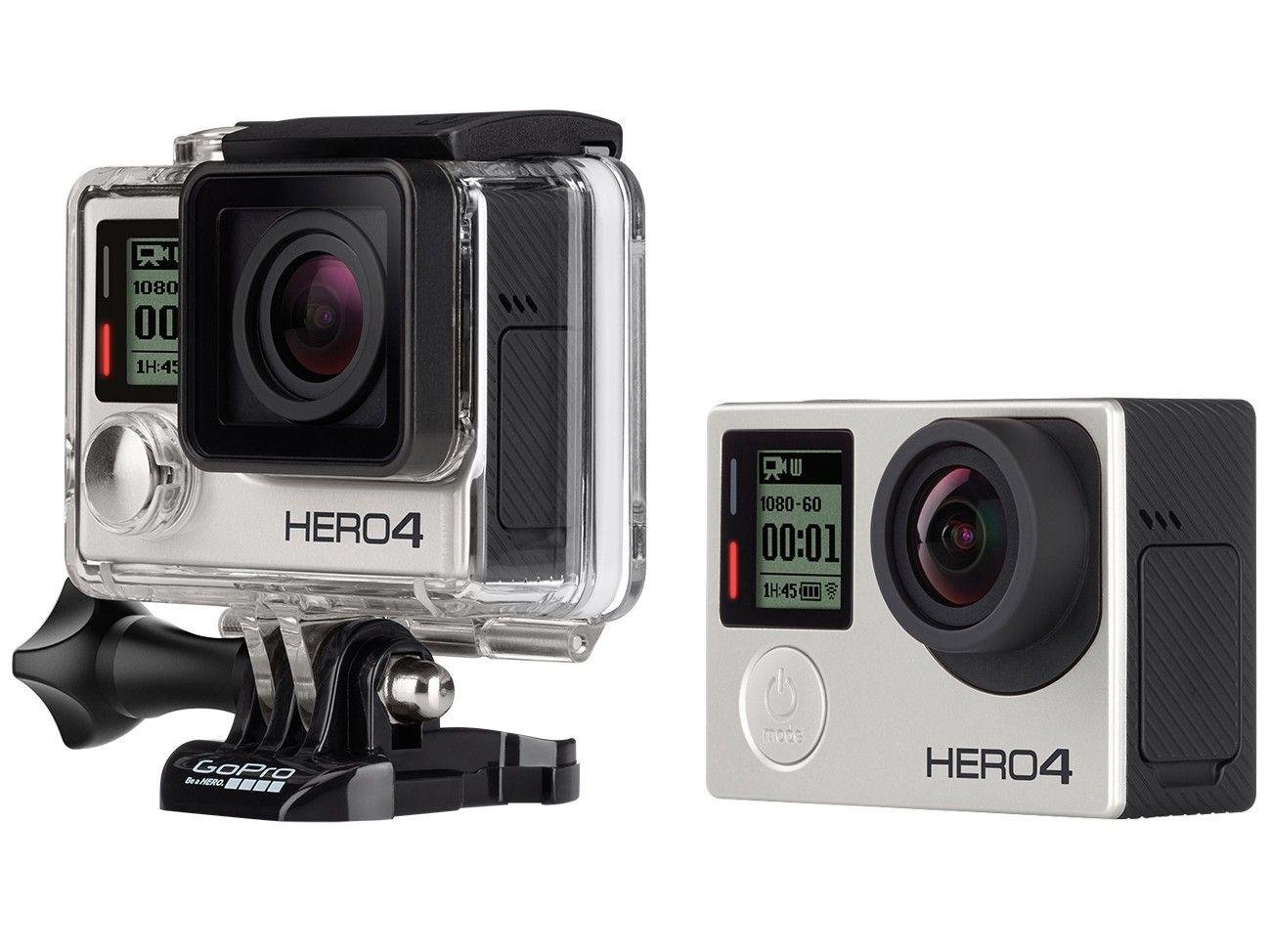 GoPro Hero 4 Silver À prova de Água 12MP Wi-Fi