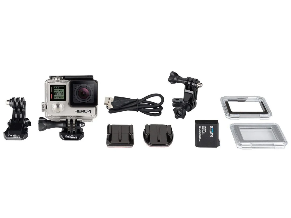 GoPro Hero 4 Silver À prova de Água 12MP Wi-Fi