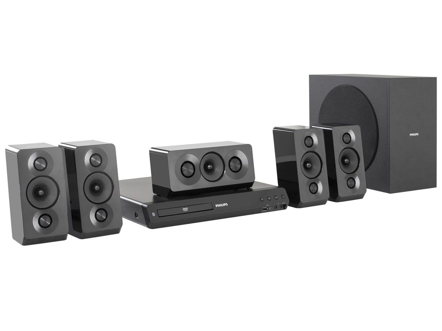 Home Theater Philips HTD5520X/78 c/ DVD Player