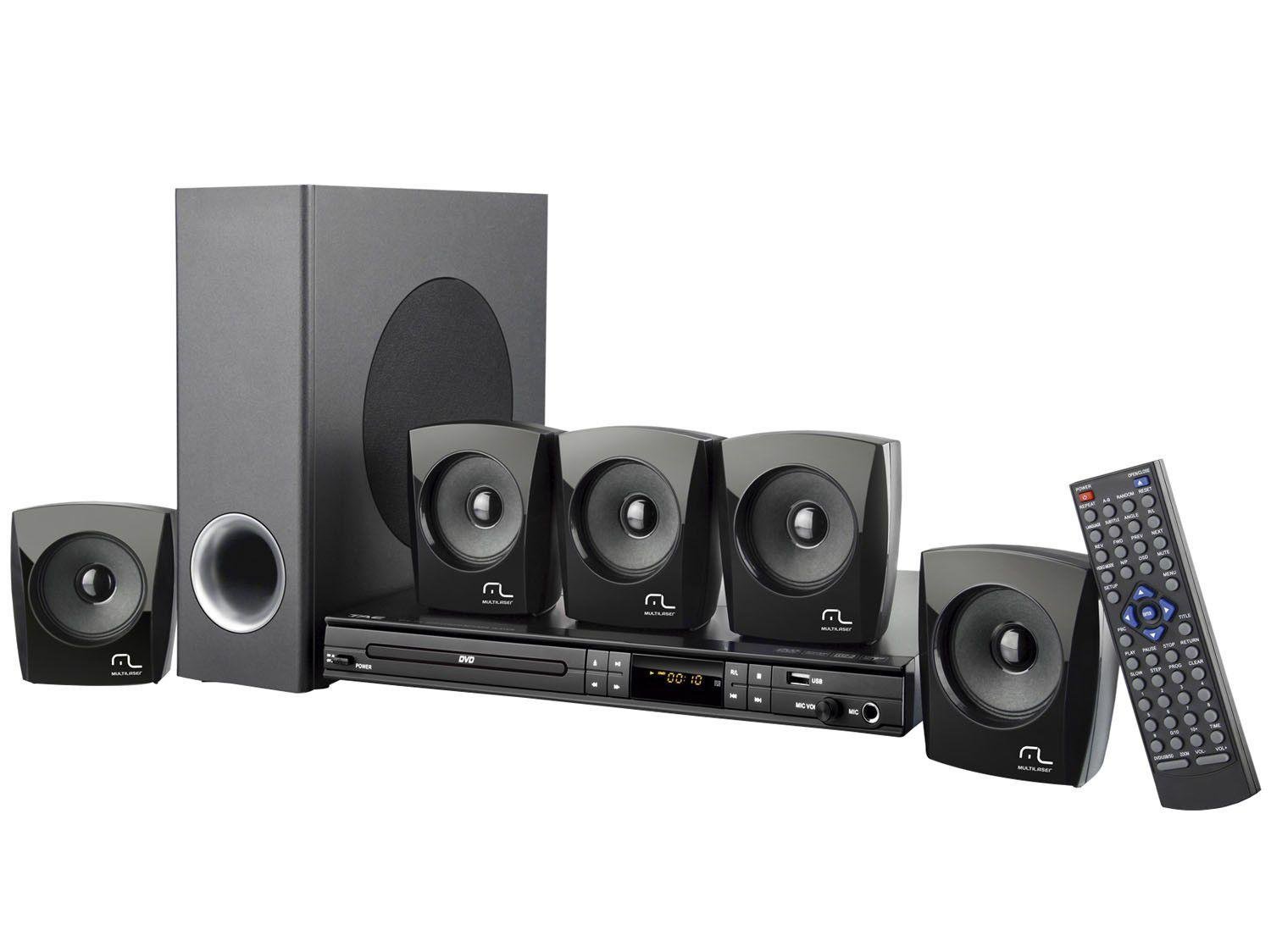 Home Theater Multilaser SP168 4 em 1