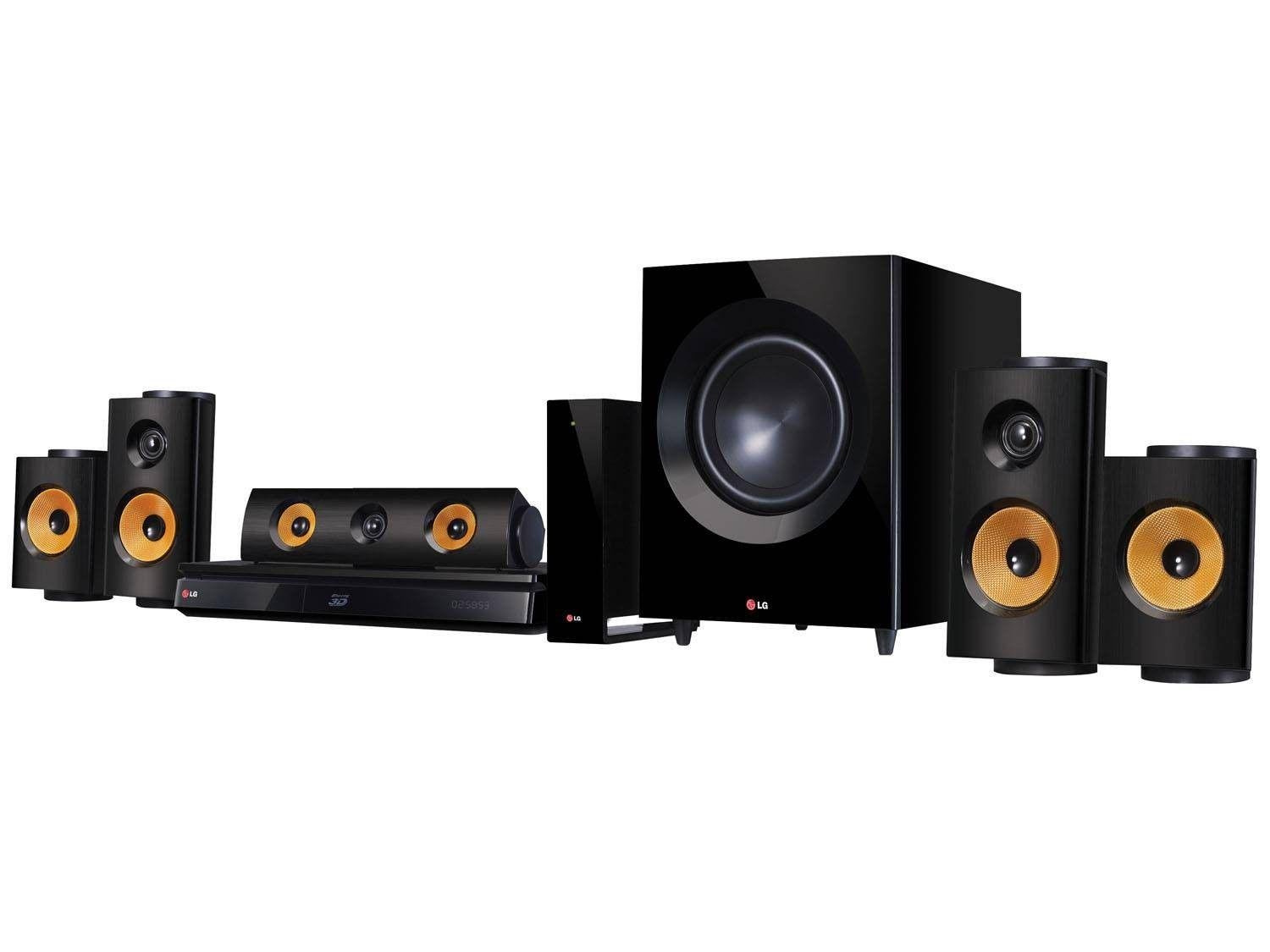 Home Theater LG BH7240BW c/ Blu-ray 3D