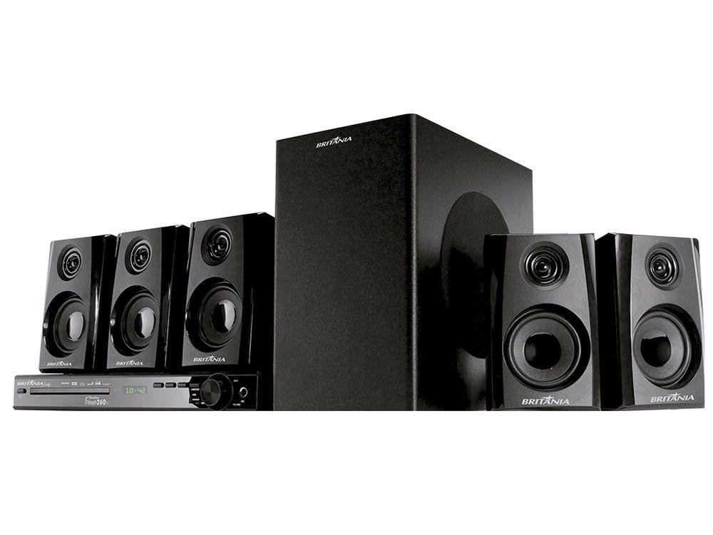 Home Theater Britânia Fama 260N 260W
