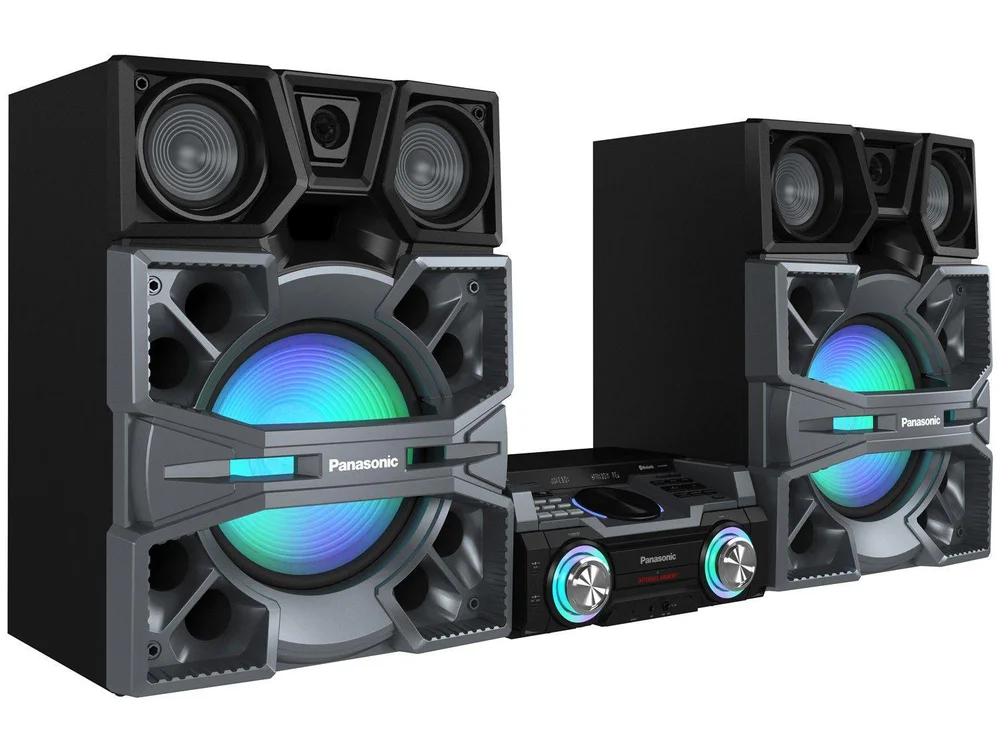 Mini System Panasonic Bluetooh USB MP3 CD Player