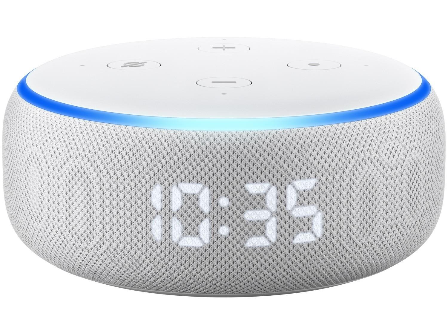 Echo Dot 3ª Geração Smart Speaker com Relógio