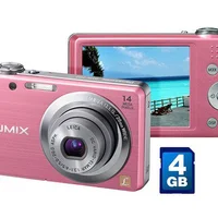 Câmera Digital Panasonic Lumix DMC FH2LB 14.1MP