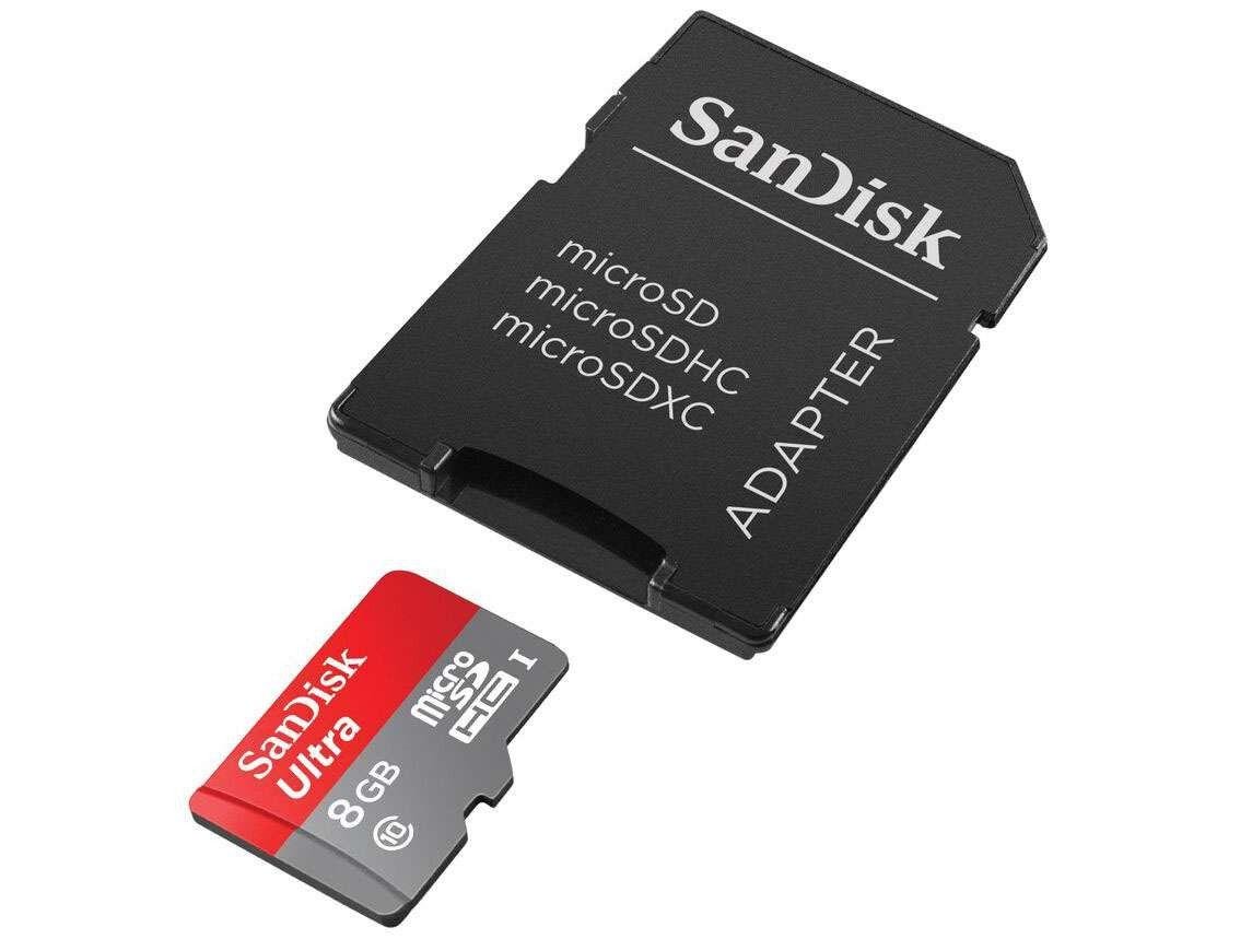 Cartão de Memória 8GB Micro SDHC Classe 10
