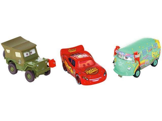 Carros Disney com Olhos - Mattel