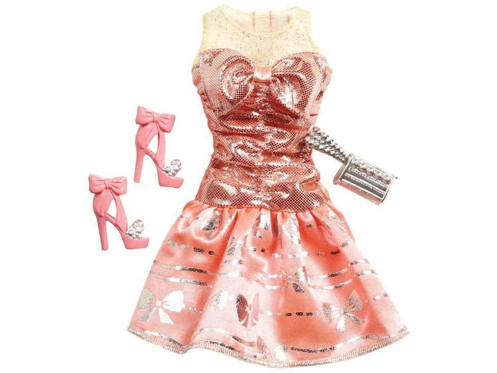 Barbie Fashion Fever - Vestido e Acessórios