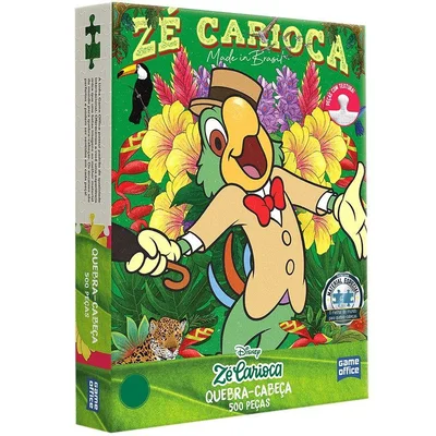Quebra-cabeça 500 Peças Game-Office Zé Carioca