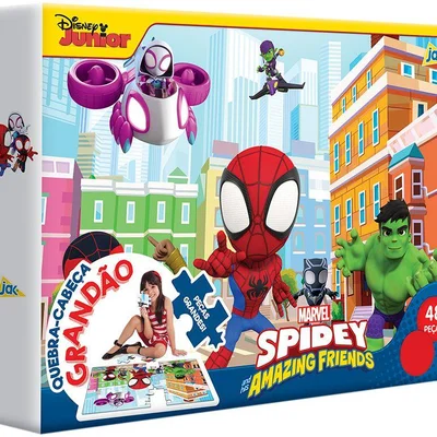 Quebra-cabeça 48 Peças Spidey Jak Toyster