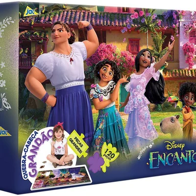 Quebra-cabeça 120 Peças Encanto Jak Toyster