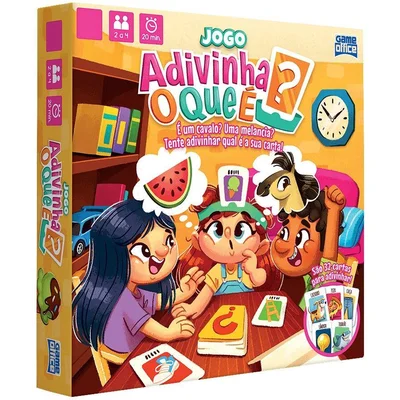 Jogo Adivinha O Que É Game Office Toyster