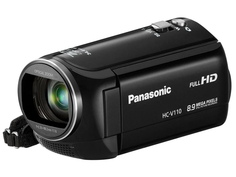 Filmadora Digital Full HD Panasonic HC-V110LB-K