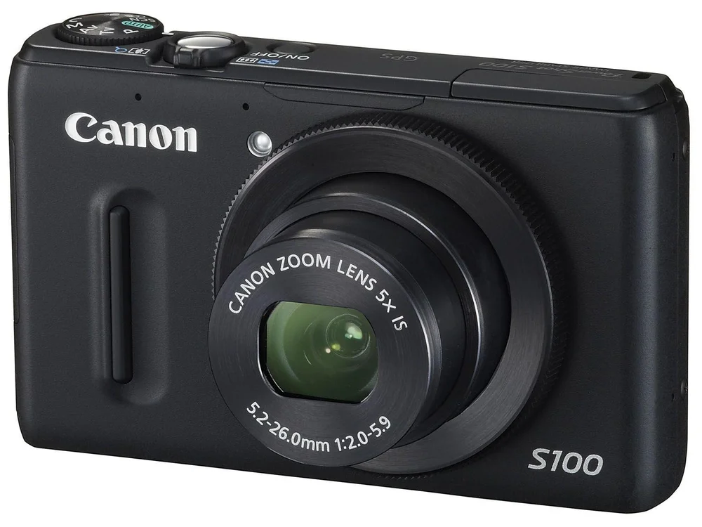 Canon PowerShot S100 ブラック 本体のみ Câmera Digital Canon PowerShot S100 12.1MP