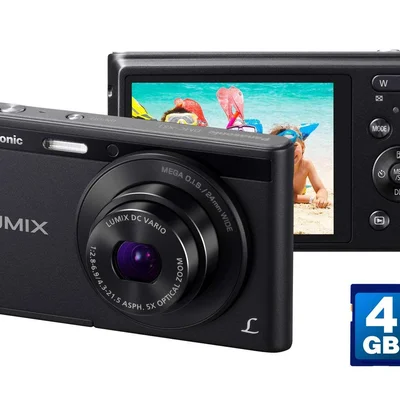 [美品]Panasonic LUMIX DMC-XS1 Câmera Digital Panasonic Lumix DMC XS1LB 16.1MP