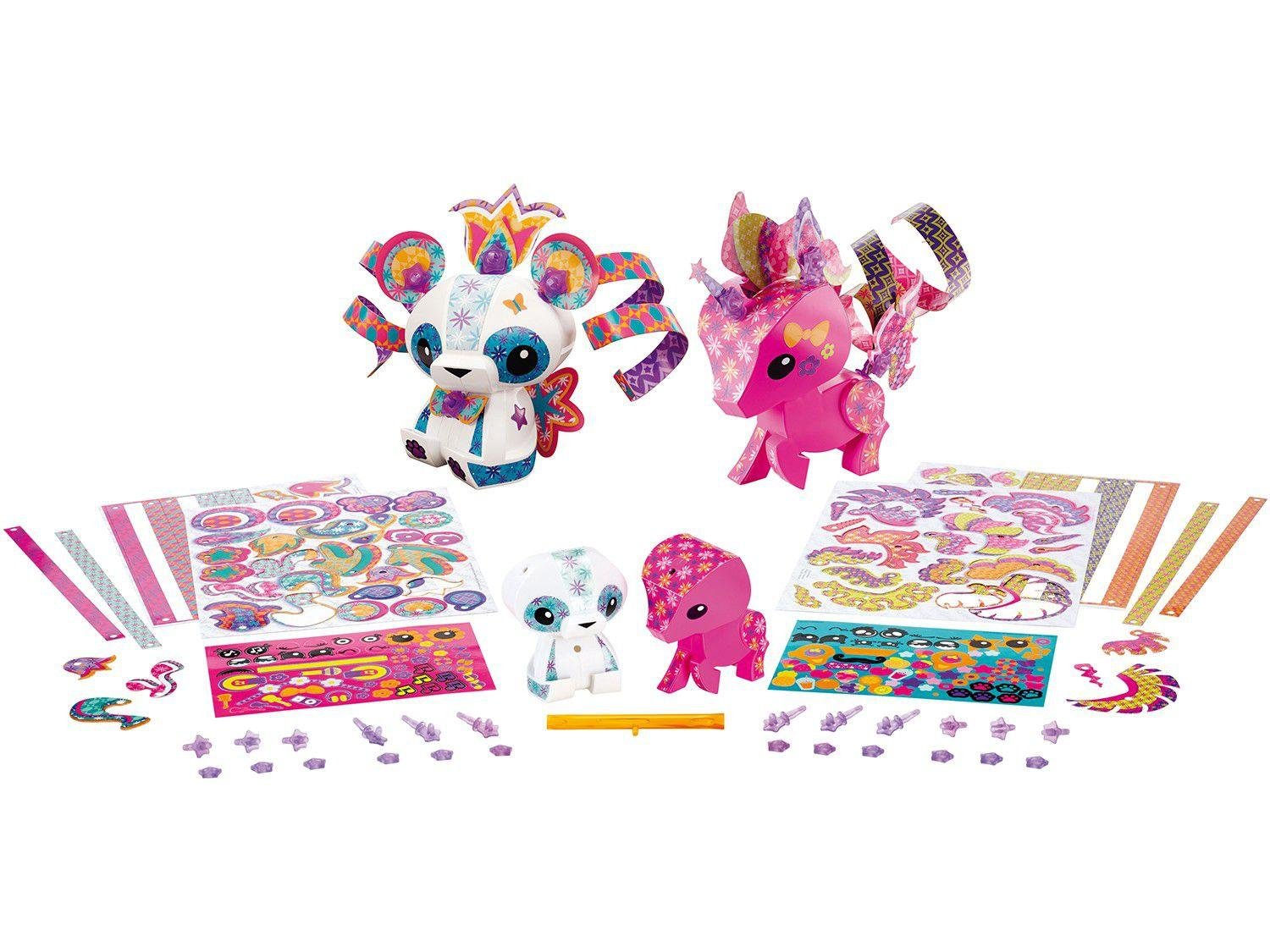 AmiGami Dupla Amigami - Unicórnio E Panda - com Acessórios - Mattel