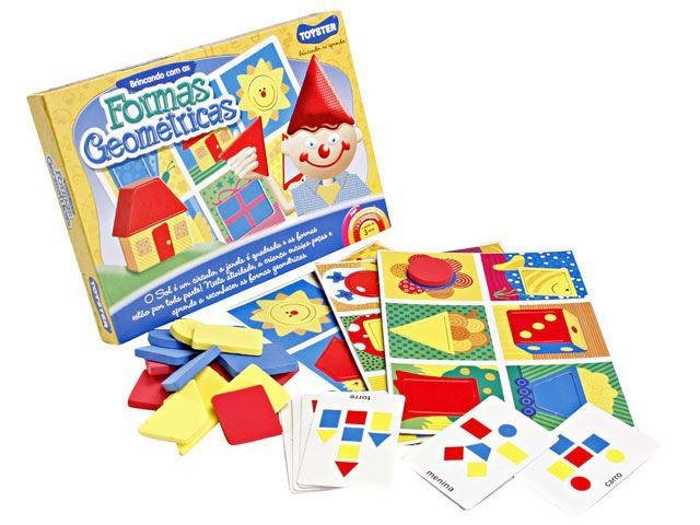Jogo Brincando com as formas geométricas