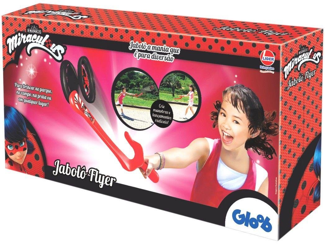 Jabolô Flyer Miraculous 3 Peças