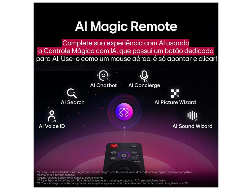Smart TV LG, 86, 4K Ultra HD, 86UA8550PSA webOS 25 a7 AI Processor 4K Gen8 Alexa 3, HDMI 2.0 2 USB - view 18