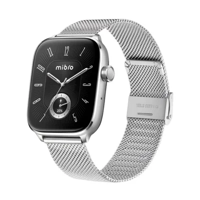 Smartwatch Mibro Watch Fit, Gps Integrado, Conexão Strava, 5atm, AmoLED 1,75" Xpaw027 - Prata
