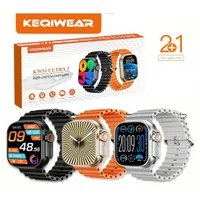 Smartwatch Ultra3 49mm Whats Gps Nfc Assistente Voz 2 Pulseiras 12