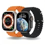 Smartwatch Ultra3 49mm Whats Gps Nfc Assistente Voz 2 Pulseiras 7