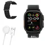 Smartwatch Ultra3 49mm Whats Gps Nfc Assistente Voz 2 Pulseiras 8