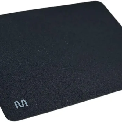Mouse Pad Multi De Tecido Slim Preto Simples Aderente