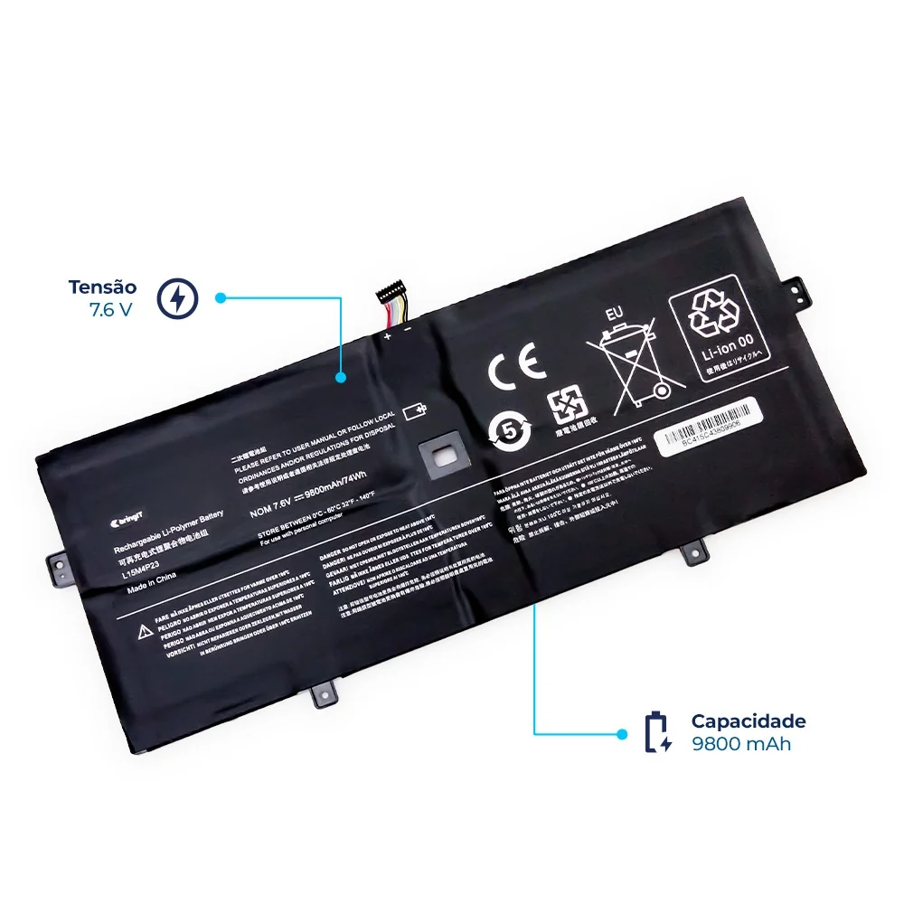 Bateria Para Notebook Lenovo Yoga 910-13ikb Bateria Para Notebook Lenovo Yoga 910-13ikb