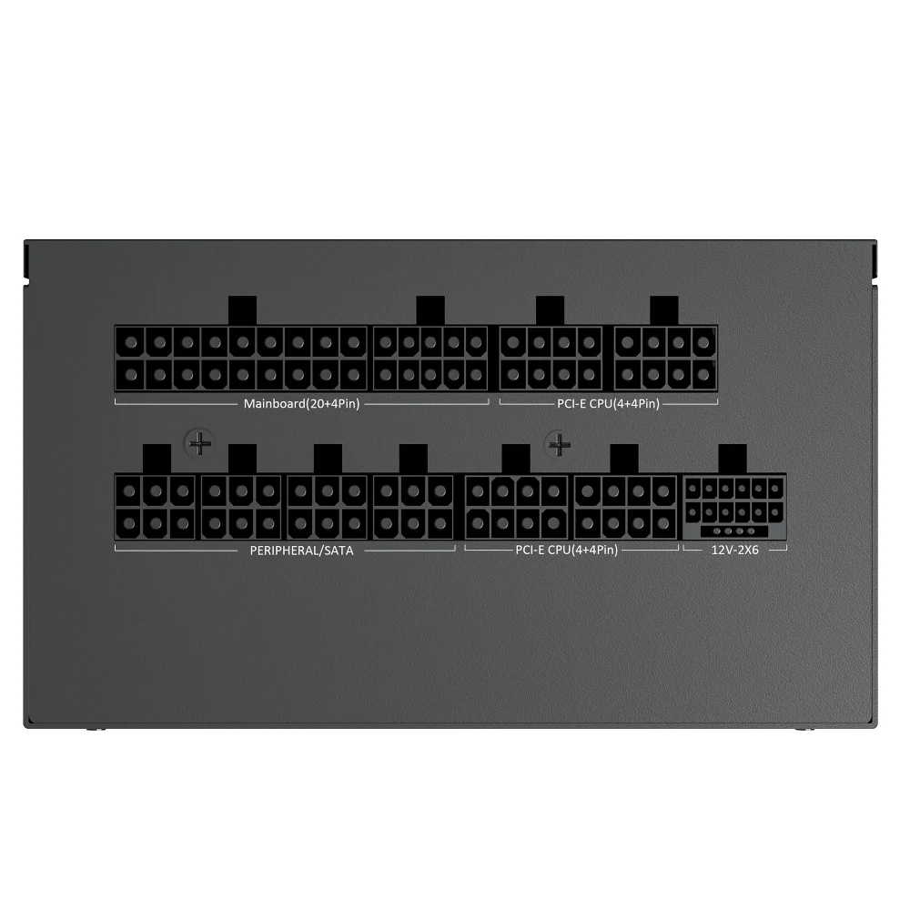 Fonte Brx Xtreme Zenith 850w Automatica 80 Plus Platinum Full Modular Certificação Cybenetics
