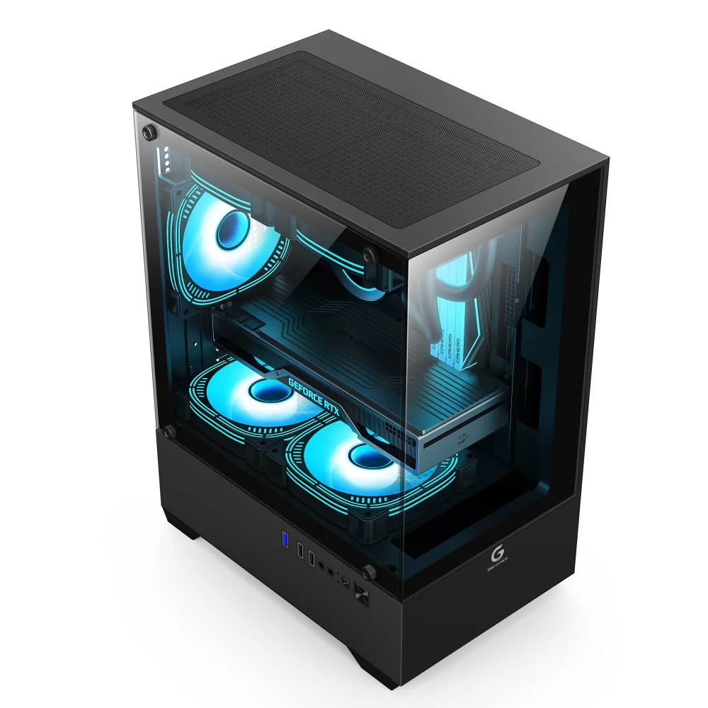 Imagem 3 de 5 do produto Gabinete Gamer Brx Tower Black R31b