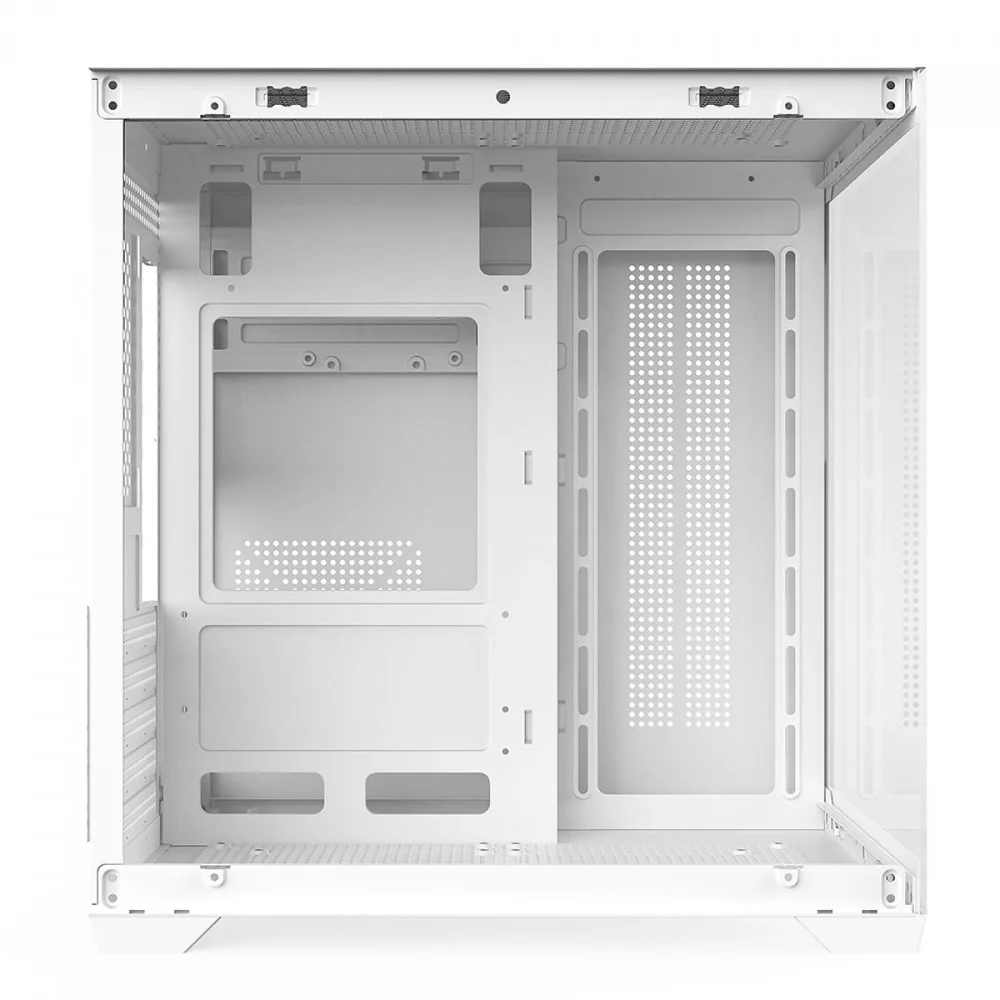 Imagem 4 de 5 do produto Gabinete Gamer Brx Xtreme Glacier, Mid Tower, Vidro Temperado, Com 3 Fans, Branco, R41w