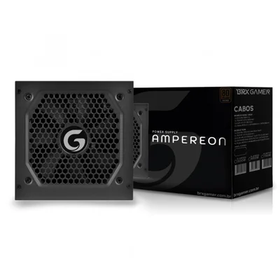Fonte Brx Gamer Ampereon, 650w, 80 Plus Bronze, Pfc Ativo, B-gm650
