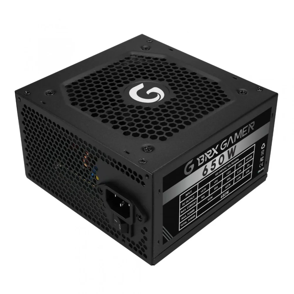 Imagem 3 de 5 do produto Fonte Brx Gamer Ampereon, 650w, 80 Plus Bronze, Pfc Ativo, B-gm650
