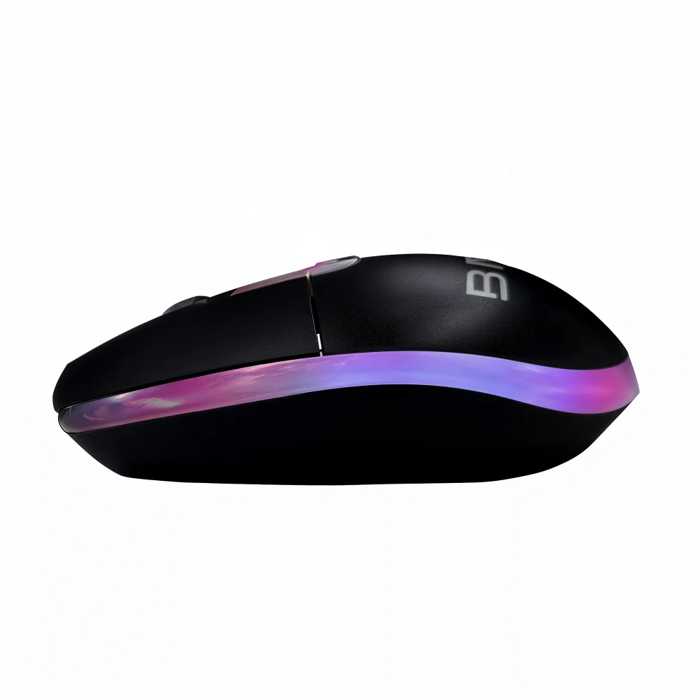 Imagem 3 de 5 do produto Mouse Brx Preto Aura 1000 Dpi