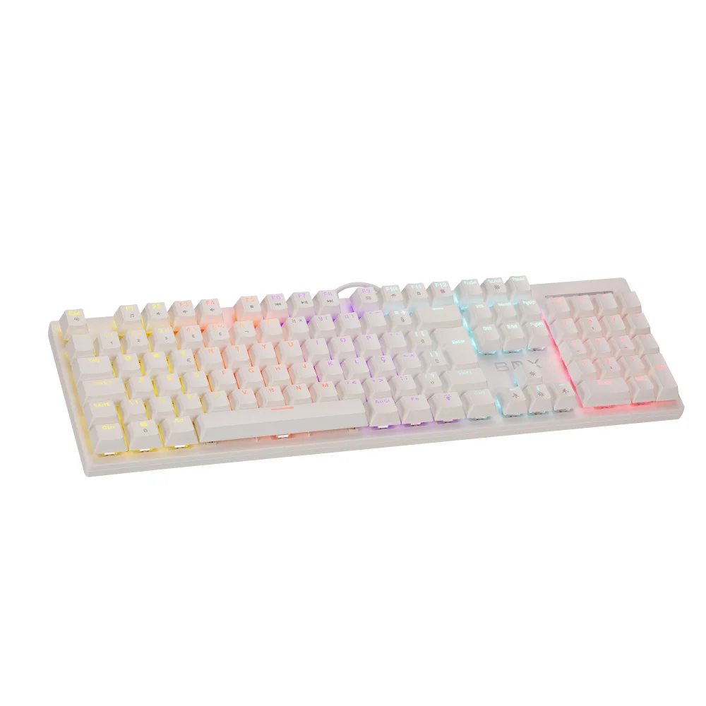 Imagem 4 de 5 do produto Teclado Mecânico Brx Gamer Mw617 White