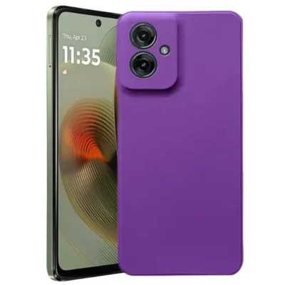 Capa Case Capinha Silicone Aveludado Para Motorola Moto G55 5g