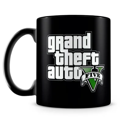 Caneca Gta 5 (100% Preta)