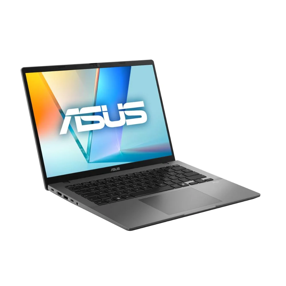 Imagem 2 de 5 do produto Notebook Asus Vivobook S14, Intel Core Ultra 5 125H, 16GB RAM, SSD 512GB, 14" WUXGA, KeepOS, Matte Gray