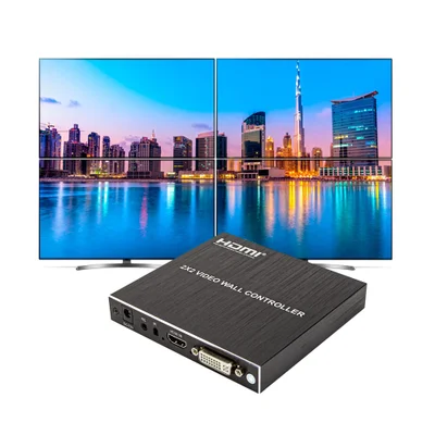 Video Wall 2x2, 4k, 4 Telas, HDMI