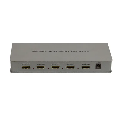 Multi-viewer Switch HDMI 4x1 Quad Inteligente Full Hd 1080p