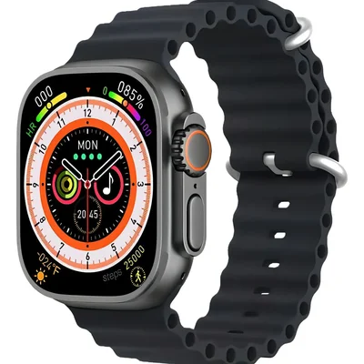 Smartwatch KW51 Ultra 3, 2,09", com 2 Pulseiras Silicone, Chamadas, Notificações e Monitoramento Saúde
