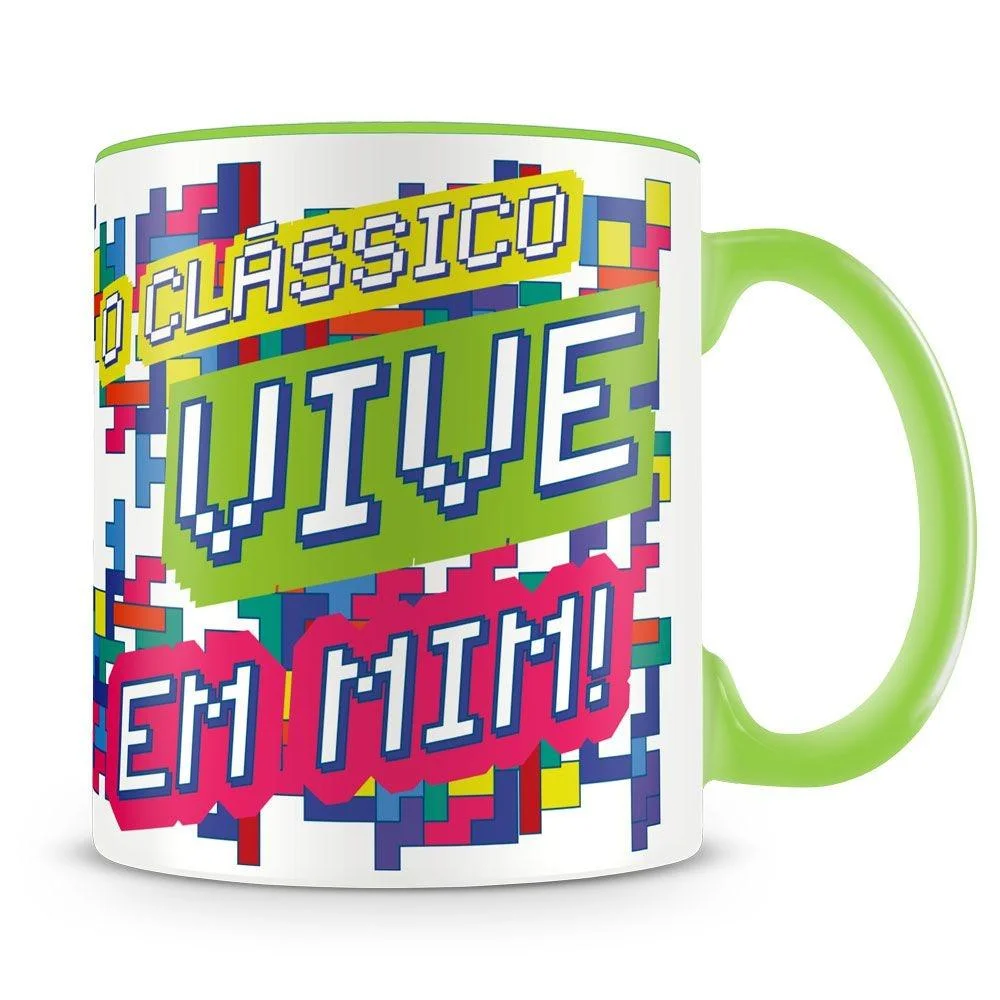 Imagem 4 de 5 do produto Caneca O Clássico Vive Em Mim