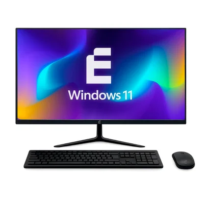 Computador All In One Efacini Intel Core i3 8GB SSD 240GB Monitor 19 Preto