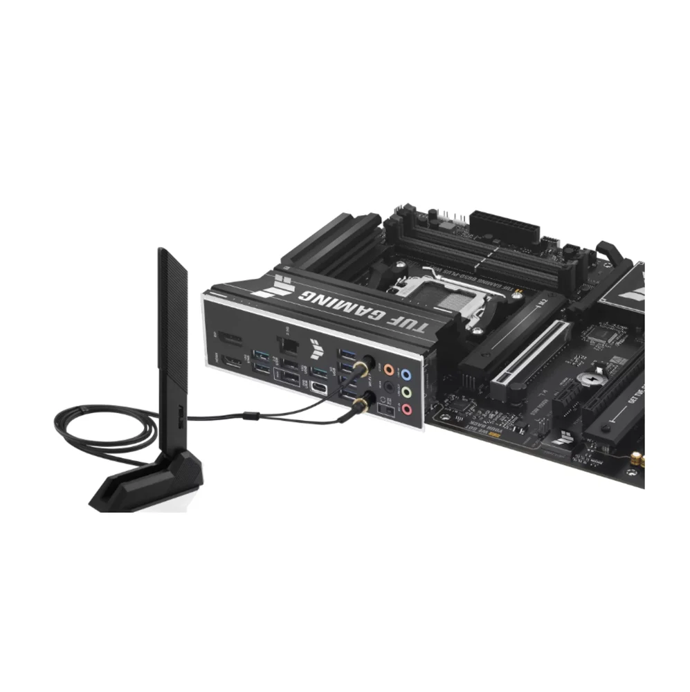 Placa Mãe Asus Tuf Gaming B850-plus Wifi, Amd Am5, Atx, Wf/blt, Ddr5 - Tuf Gaming B850-plus Wifi 5