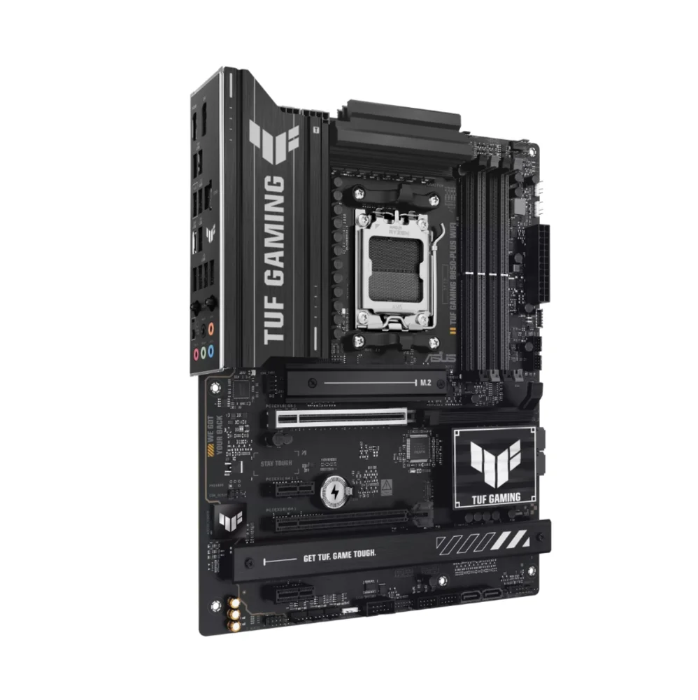 Placa Mãe Asus Tuf Gaming B850-plus Wifi, Amd Am5, Atx, Wf/blt, Ddr5 - Tuf Gaming B850-plus Wifi 8