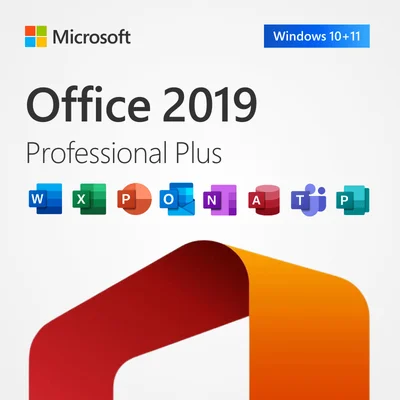 Office 2019 Professional Plus Retail Key 5 PC 079g-0479 (Cartão Fisico)