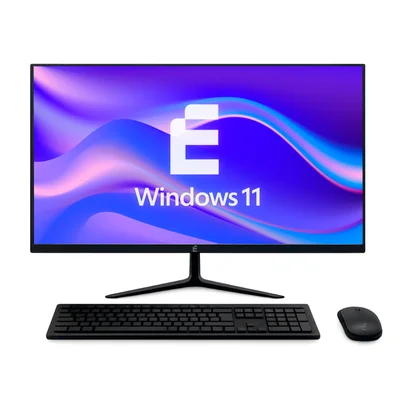Computador All In One Efacini Intel Core i3 4th 8GB SSD 240GB Monitor 24 Preto
