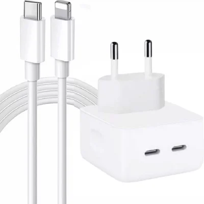 Carregador Rápido Fast Charger 35w + Cabo Lightning Rápido