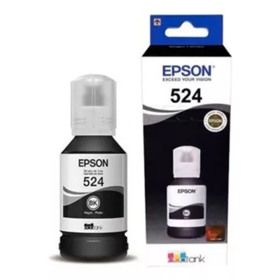 Tinta T524120 T524 Preto | L15150 L15160 L6490 | 127ml